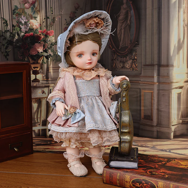 20 inch Adorable BJD Girl Toddler Doll for Kids Birthday Gift