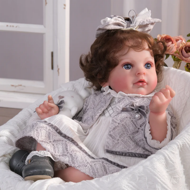 24-inch Girl Babe Doll Birthday Gifts Realistic Reborn Baby Doll
