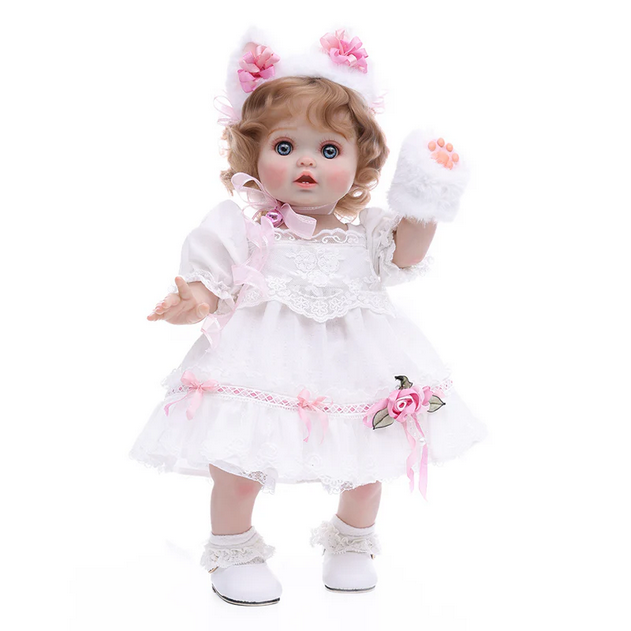 Adorable 18 Inch Trendy Toy Girl Vinyl Dolls for Kids